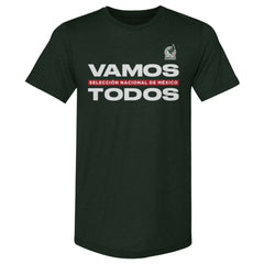 Mexico National Team 500 Level Vamos Todos Premium Tri-Blend T-Shirt - Dark Green sale
