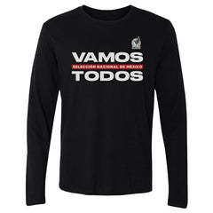 Mexico National Team 500 Level Vamos Todos Long Sleeve T-Shirt - Black for sale