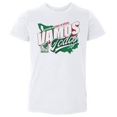 Mexico National Team 500 Level Toddler Vamos Todos Country T-Shirt for sale - White