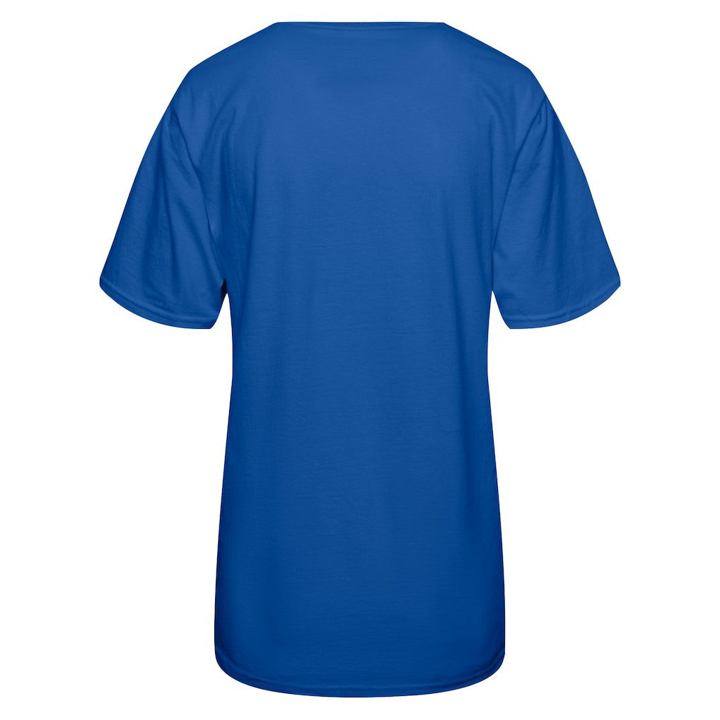 Dallas Cowboys Cheerleaders Women's Sweetheart Boots T-Shirt - Royal cheap