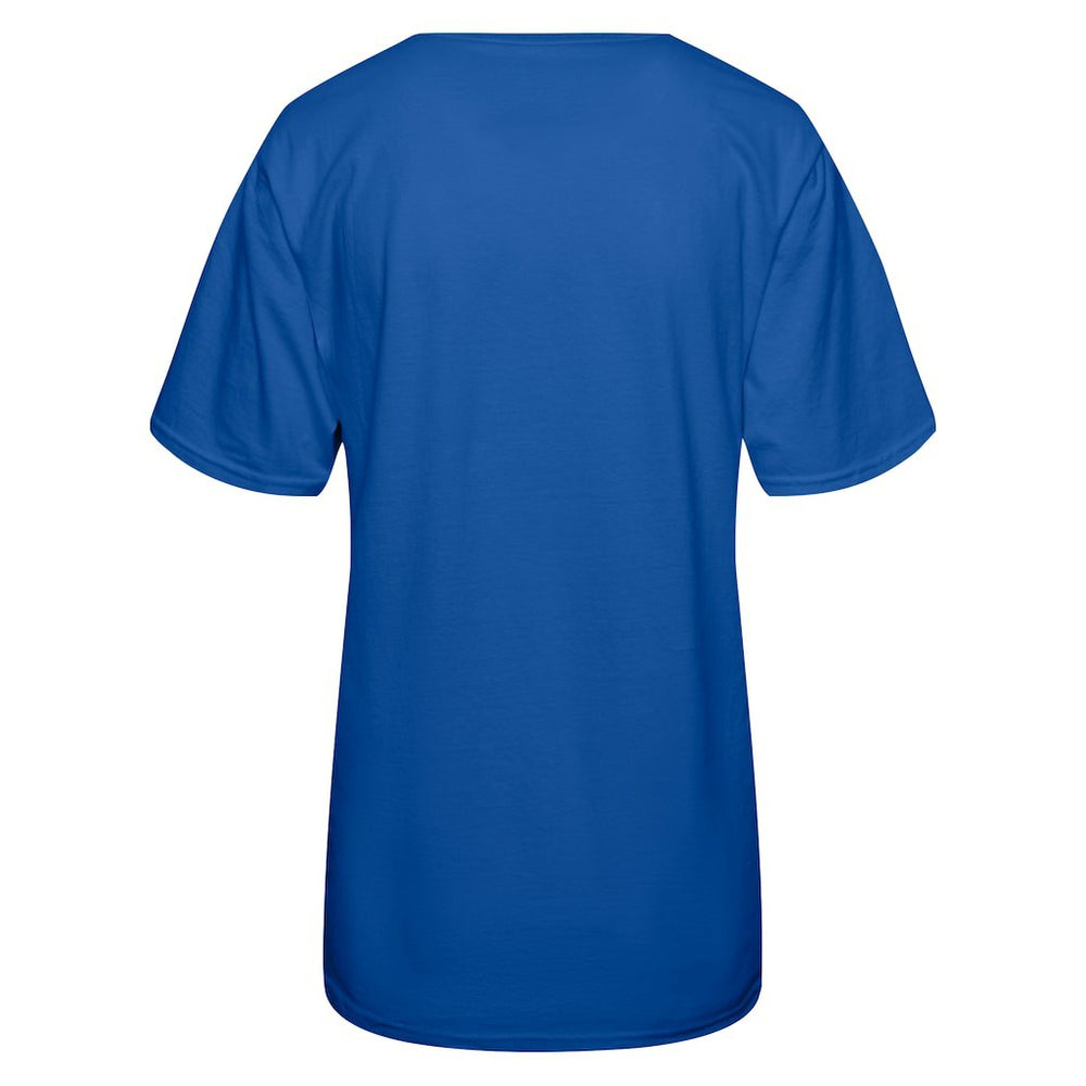 Dallas Cowboys Cheerleaders Women's Sweetheart Boots T-Shirt - Royal cheap