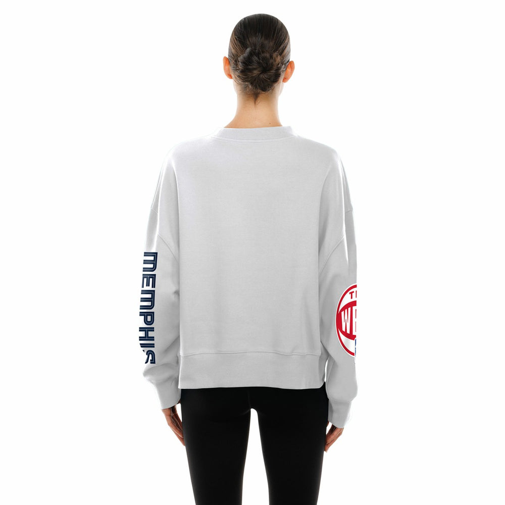 Memphis Grizzlies Women's 2025/26 City Edition Sweatshirt - White on sale