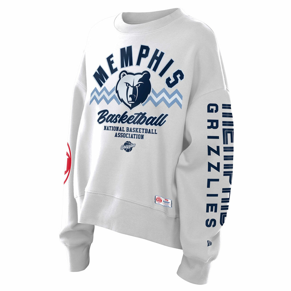 Memphis Grizzlies Women's 2025/26 City Edition Sweatshirt - White on sale