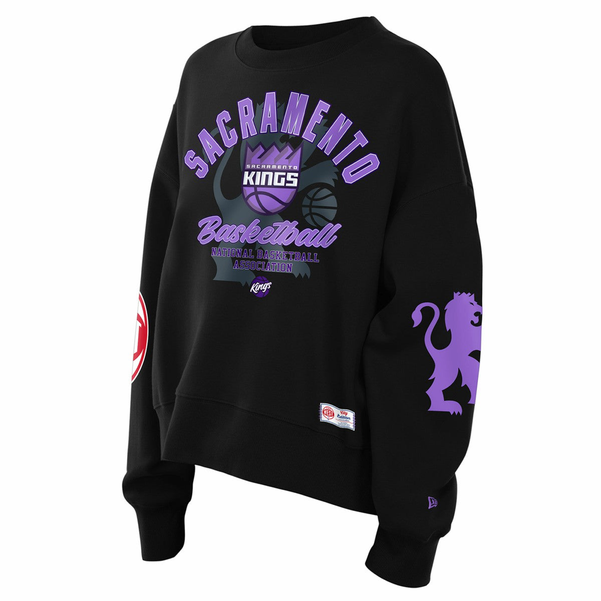 Sacramento Kings Women's 2025/26 City Edition Sweatshirt - Black on sale