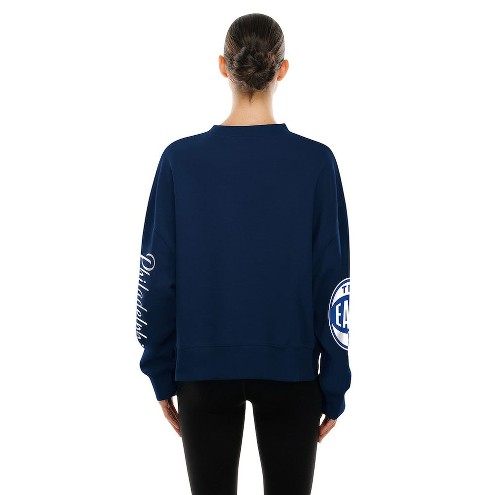 Philadelphia 76ers Women's 2025/26 City Edition Sweatshirt - Navy online
