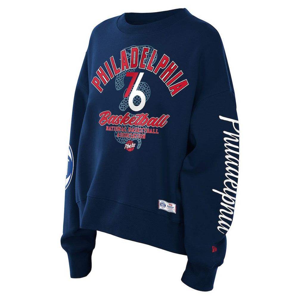 Philadelphia 76ers Women's 2025/26 City Edition Sweatshirt - Navy online