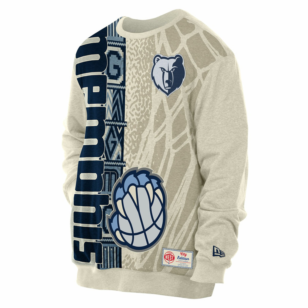 Memphis Grizzlies 2025/26 City Edition Sweatshirt - Tan shop