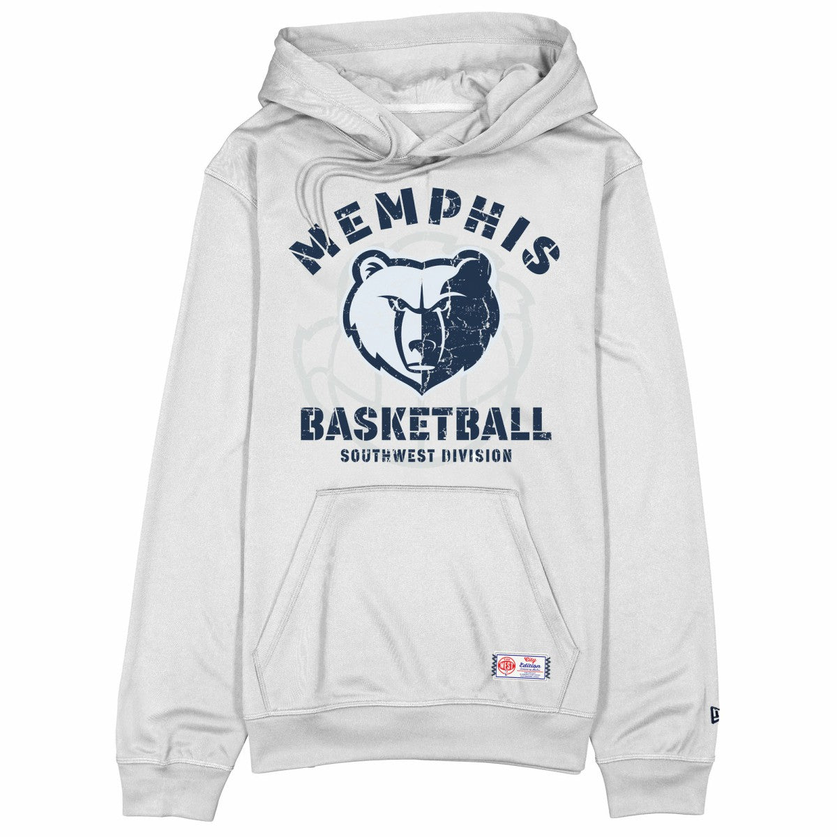 Memphis Grizzlies 2025/26 City Edition Fleece Hoodie - White for sale
