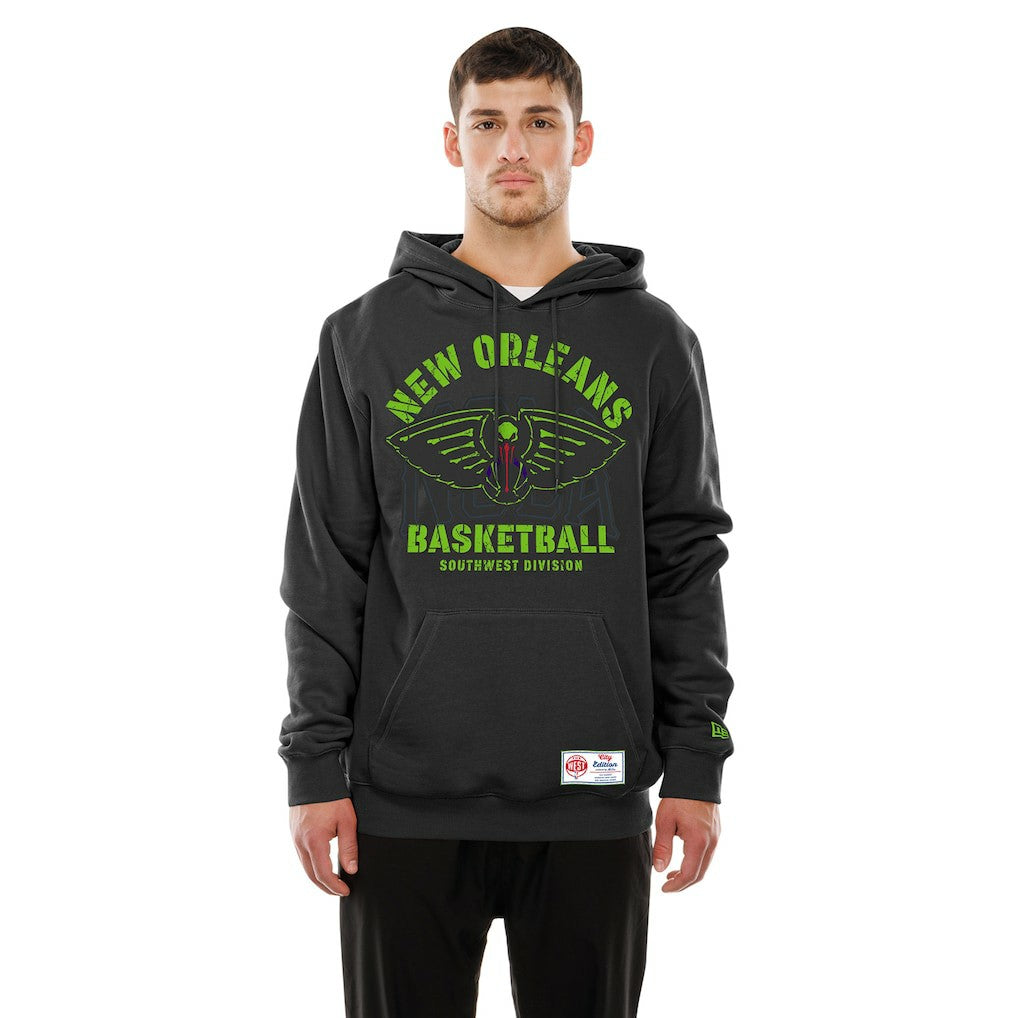 New Orleans Pelicans 2025/26 City Edition Fleece Hoodie - Black sale