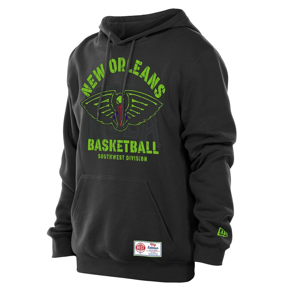 New Orleans Pelicans 2025/26 City Edition Fleece Hoodie - Black sale
