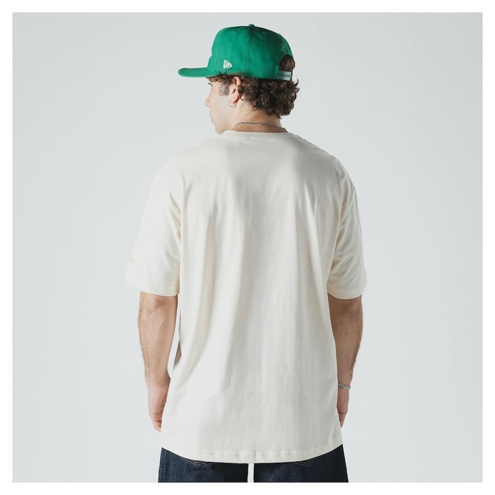 Boston Celtics Oversized City Edition Remix Vintage T-Shirt - Cream outlet