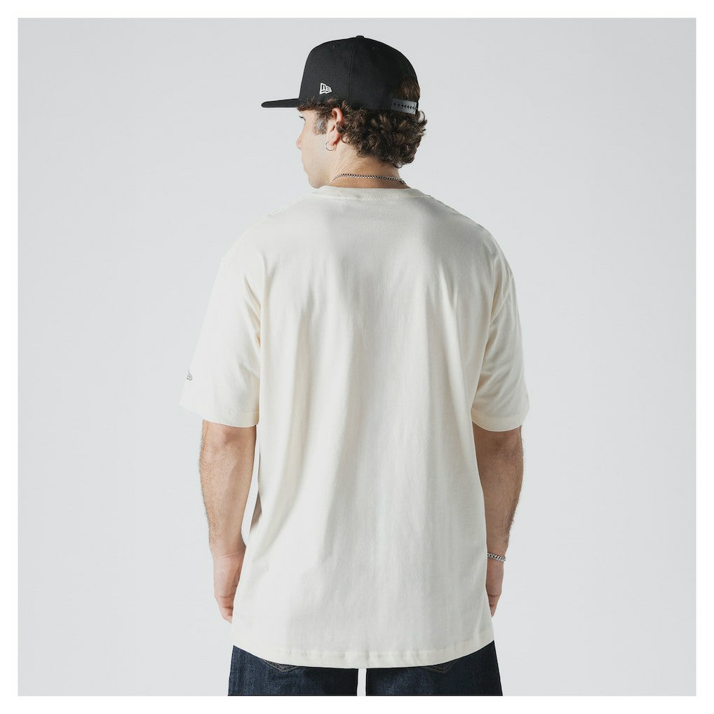 Brooklyn Nets Oversized City Edition Remix Vintage T-Shirt - Cream cheap