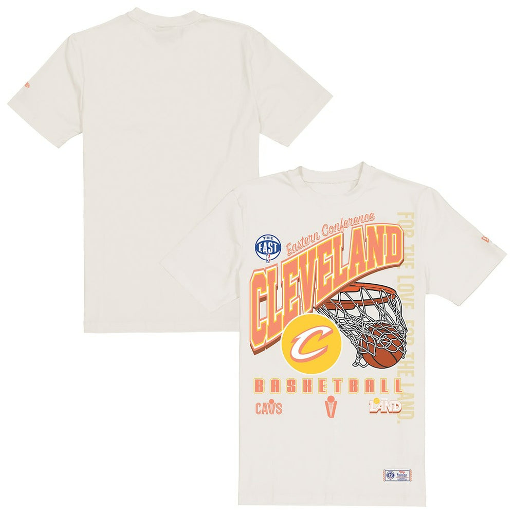 Cleveland Cavaliers Oversized City Edition Remix Vintage T-Shirt sale - Cream sale