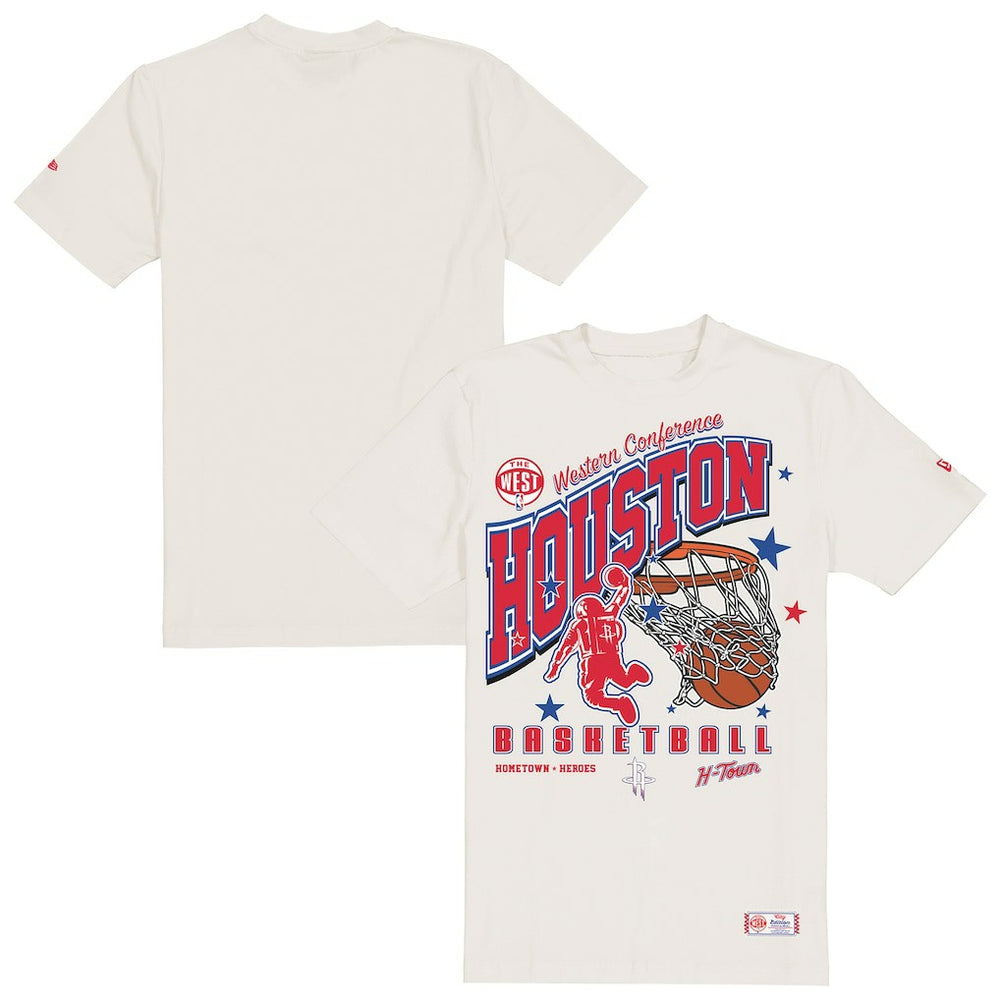 Houston Rockets Oversized City Edition Remix Vintage T-Shirt sale - Cream outlet