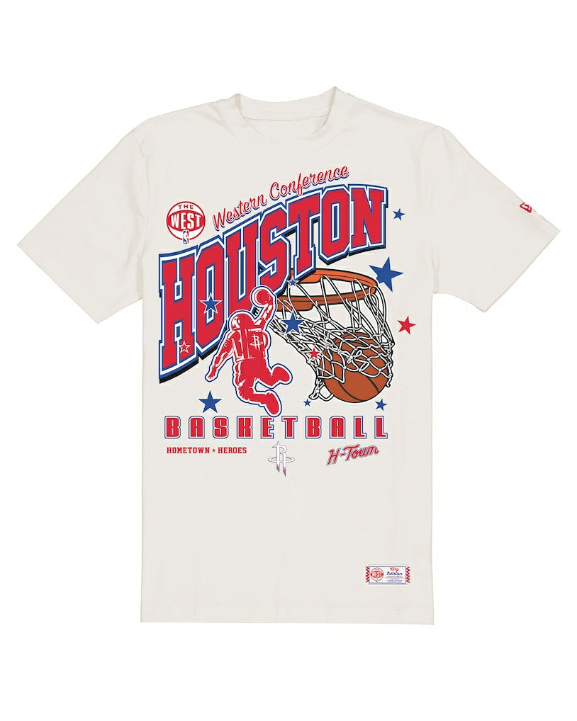 Houston Rockets Oversized City Edition Remix Vintage T-Shirt sale - Cream outlet