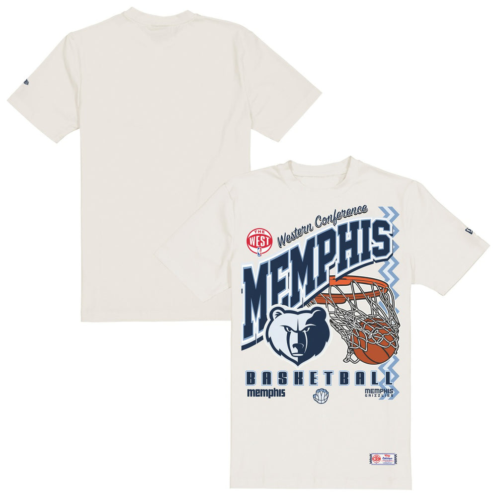 Memphis Grizzlies Oversized City Edition Remix Vintage T-Shirt - Cream sale