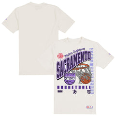 Sacramento Kings Oversized City Edition Remix Vintage T-Shirt - Cream on sale
