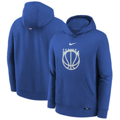 Orlando Magic Youth 2025/26 City Edition Club Fleece Pullover Hoodie - Platinum for sale