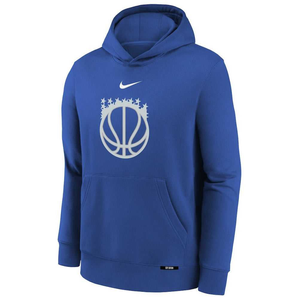 Orlando Magic Youth 2025/26 City Edition Club Fleece Pullover Hoodie - Platinum for sale