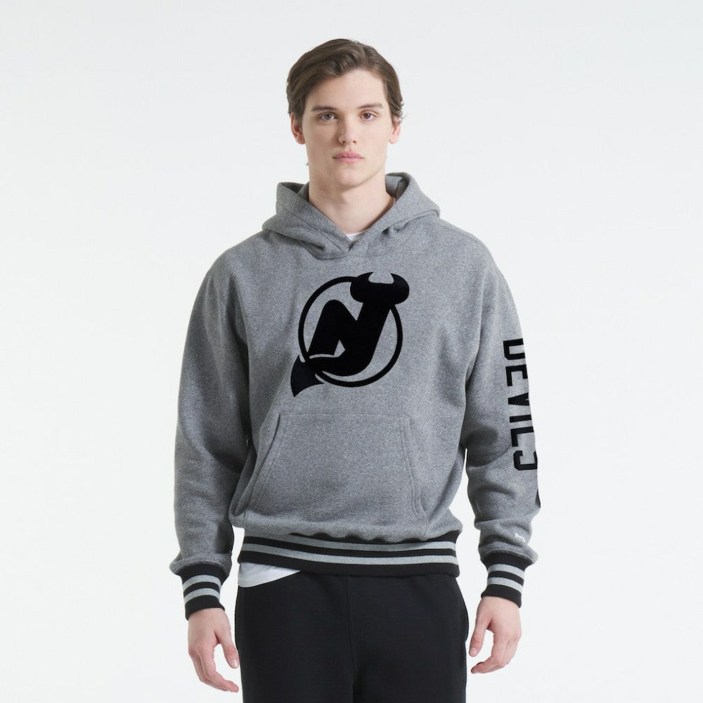 New Jersey Devils Todd Snyder Pullover Hoodie - Dark Heather Gray Jerseys