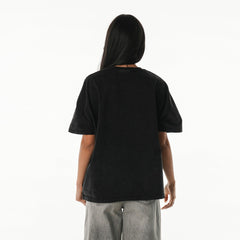 Detroit Lions The Wild Collective Women's Oversized Laurel Graphic Dolman T-Shirt - Black outlet