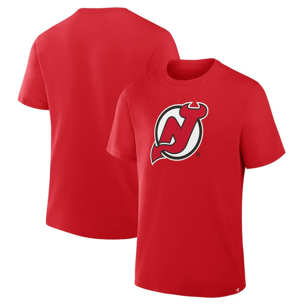 New Jersey Devils Fanatics Essential Legacy T-Shirt - Red T-shirts