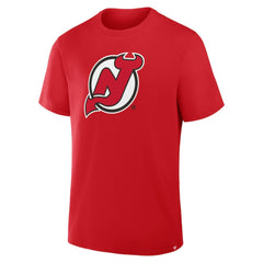 New Jersey Devils Fanatics Essential Legacy T-Shirt - Red T-shirts