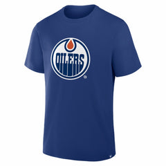 Edmonton Oilers Fanatics Essential Legacy T-Shirt - Royal T-shirts