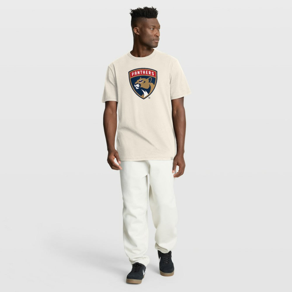Florida Panthers Fanatics Stadium Slub T-Shirt - Cream T-shirts