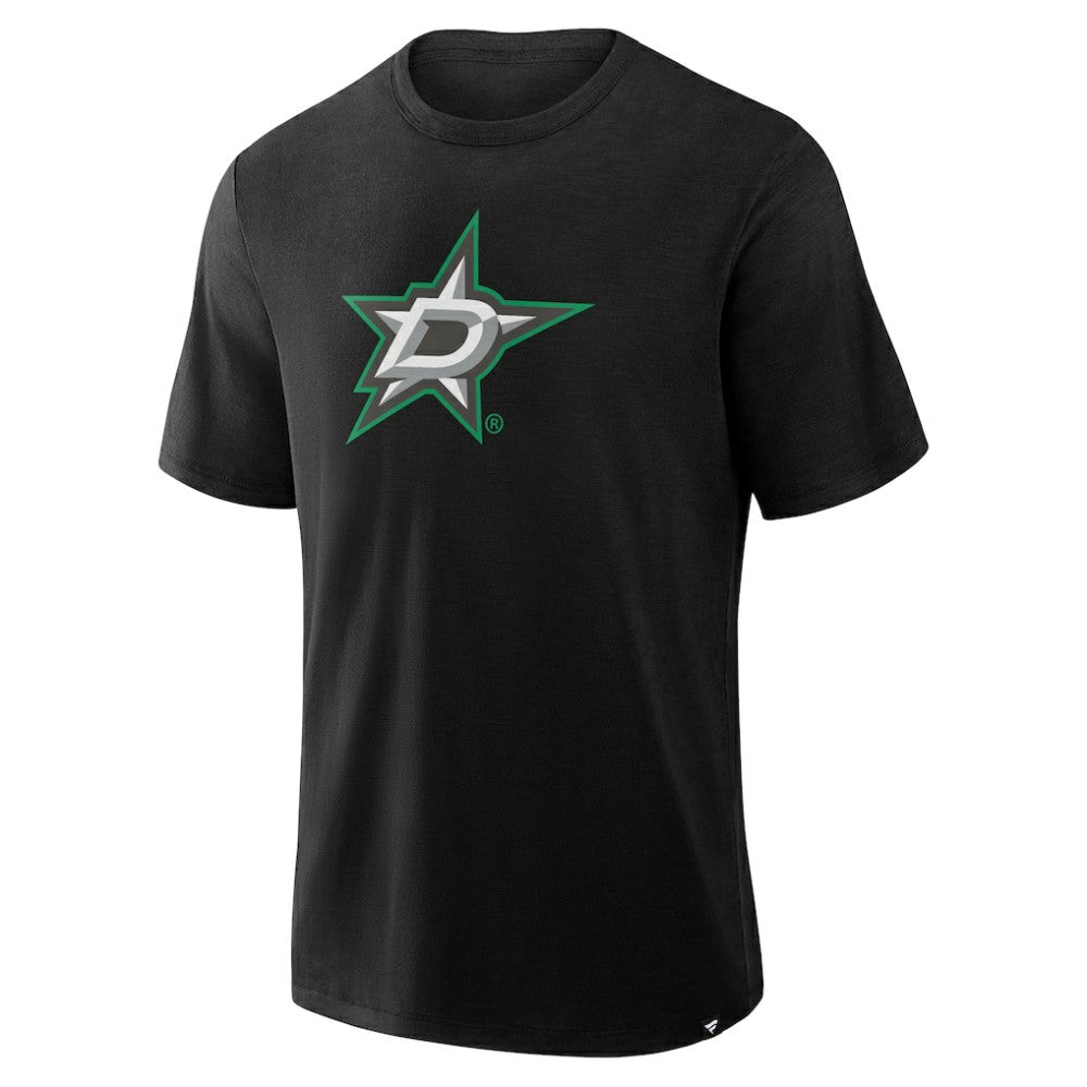 Dallas Stars Fanatics Stadium Slub T-Shirt - Black T-shirts