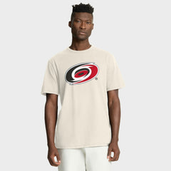 Carolina Hurricanes Fanatics Stadium Slub T-Shirt - Cream T-shirts