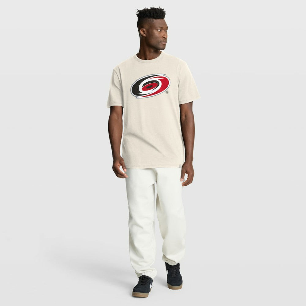 Carolina Hurricanes Fanatics Stadium Slub T-Shirt - Cream T-shirts