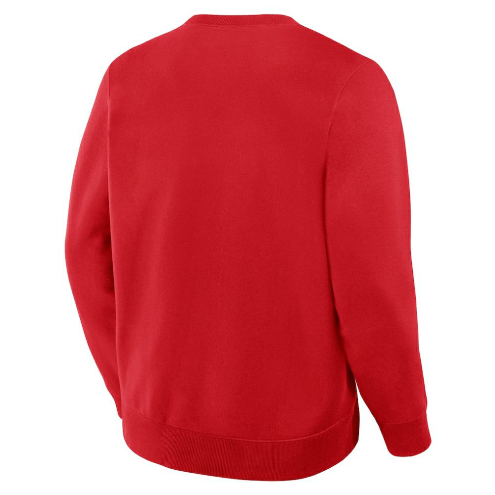 New Jersey Devils Fanatics Essential Legacy Sweatshirt - Red Sweatshirts