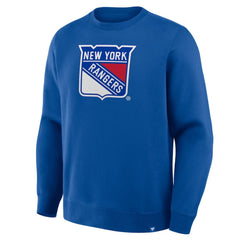 New York Rangers Fanatics Essential Legacy Sweatshirt - Blue Sweatshirts
