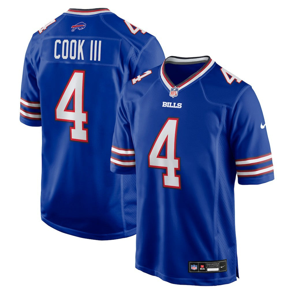 James Cook III Buffalo Bills Team Game Jersey - Royal outlet