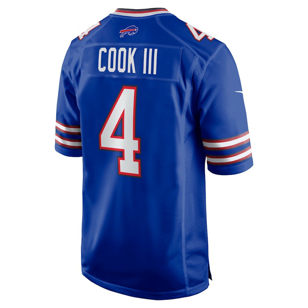 James Cook III Buffalo Bills Team Game Jersey - Royal outlet