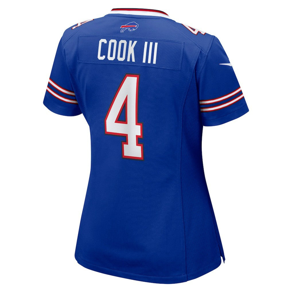 James Cook III Buffalo Bills Women's Team Game Jersey - Royal on sale