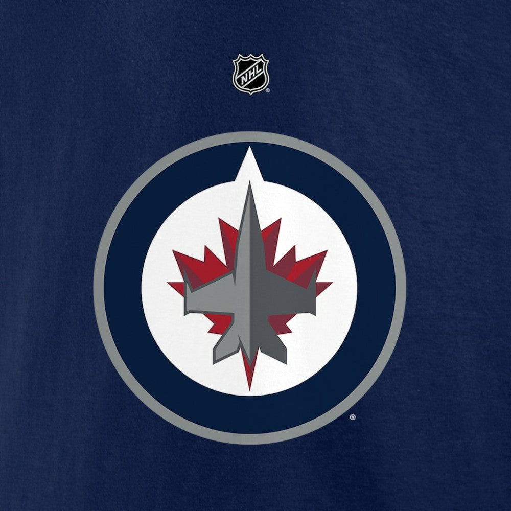 Kyle Connor Winnipeg Jets Fanatics Authentic Stack Name & Number T-Shirt - Navy T-shirts