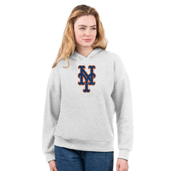 New York Mets G-III 4Her by Carl Banks Women's T-Shirt and Hoodie Combo Pack Royal/Bright Heather Ceramic