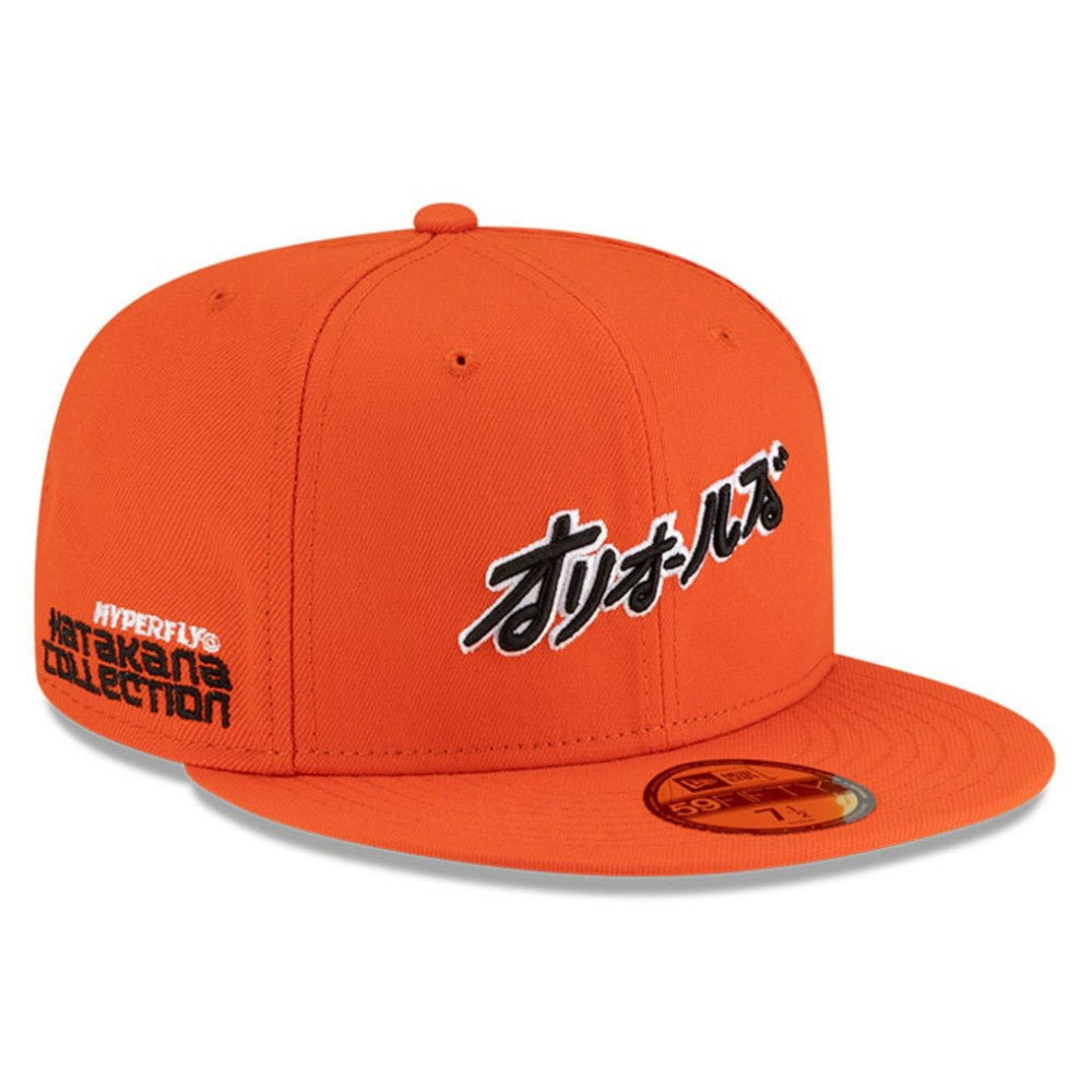 Baltimore Orioles x Hyperfly 59FIFTY Fitted Hat Orange