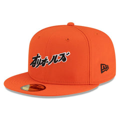 Baltimore Orioles x Hyperfly 59FIFTY Fitted Hat Orange