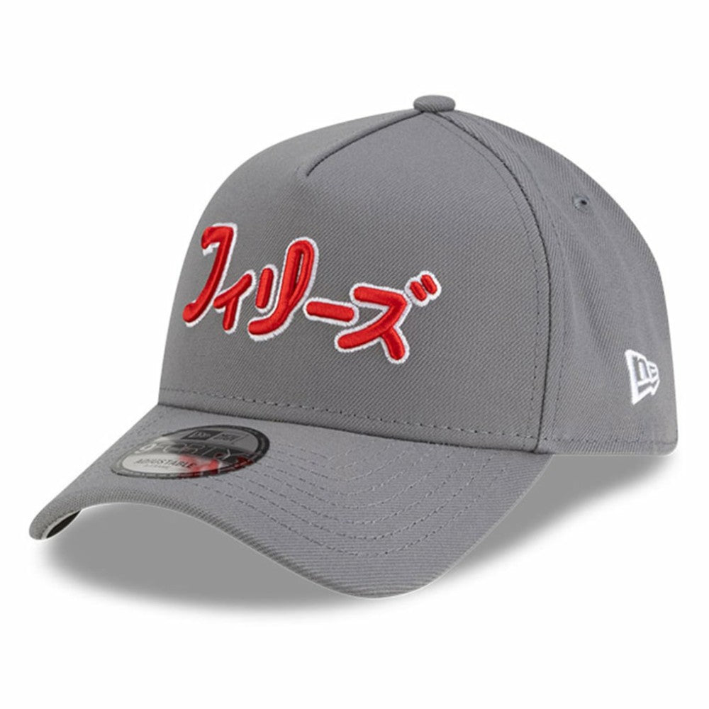 Philadelphia Phillies x Hyperfly A-Frame 9FORTY Adjustable Hat Gray