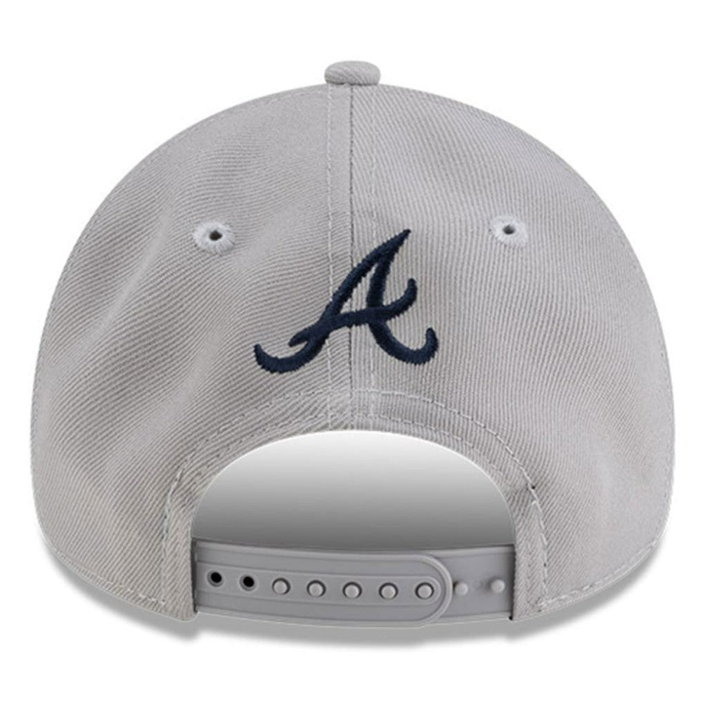 Atlanta Braves x Hyperfly A-Frame 9FORTY Adjustable Hat Gray