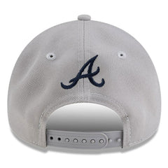 Atlanta Braves x Hyperfly A-Frame 9FORTY Adjustable Hat Gray