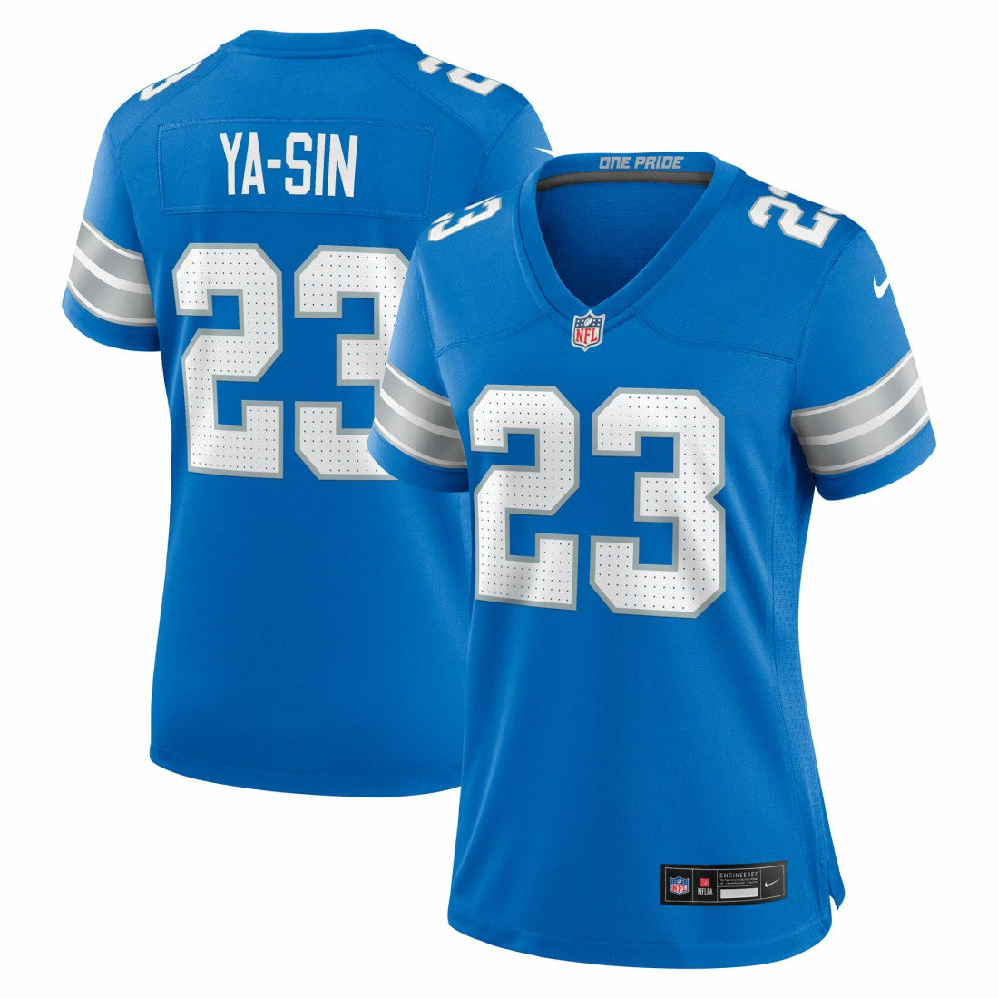 Rock Ya-Sin Detroit Lions Women's Team Game Jersey - Blue cheap