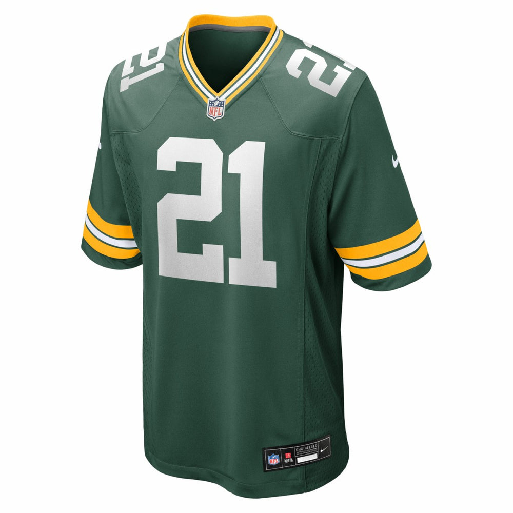 Nate Hobbs Green Bay Packers Team Game Jersey - Green for sale