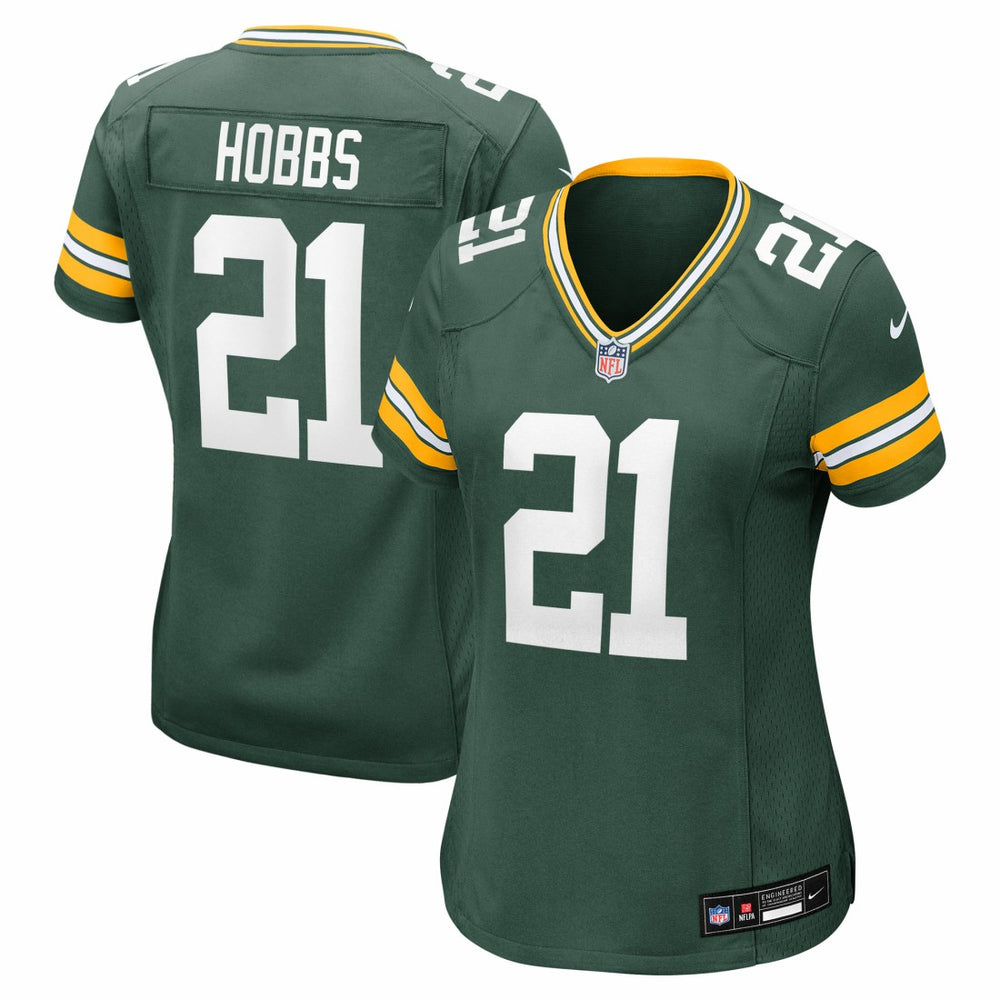 Nate Hobbs Green Bay Packers Women's Team Game Jersey - Green online