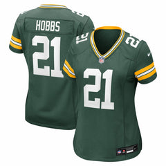 Nate Hobbs Green Bay Packers Women's Team Game Jersey - Green online