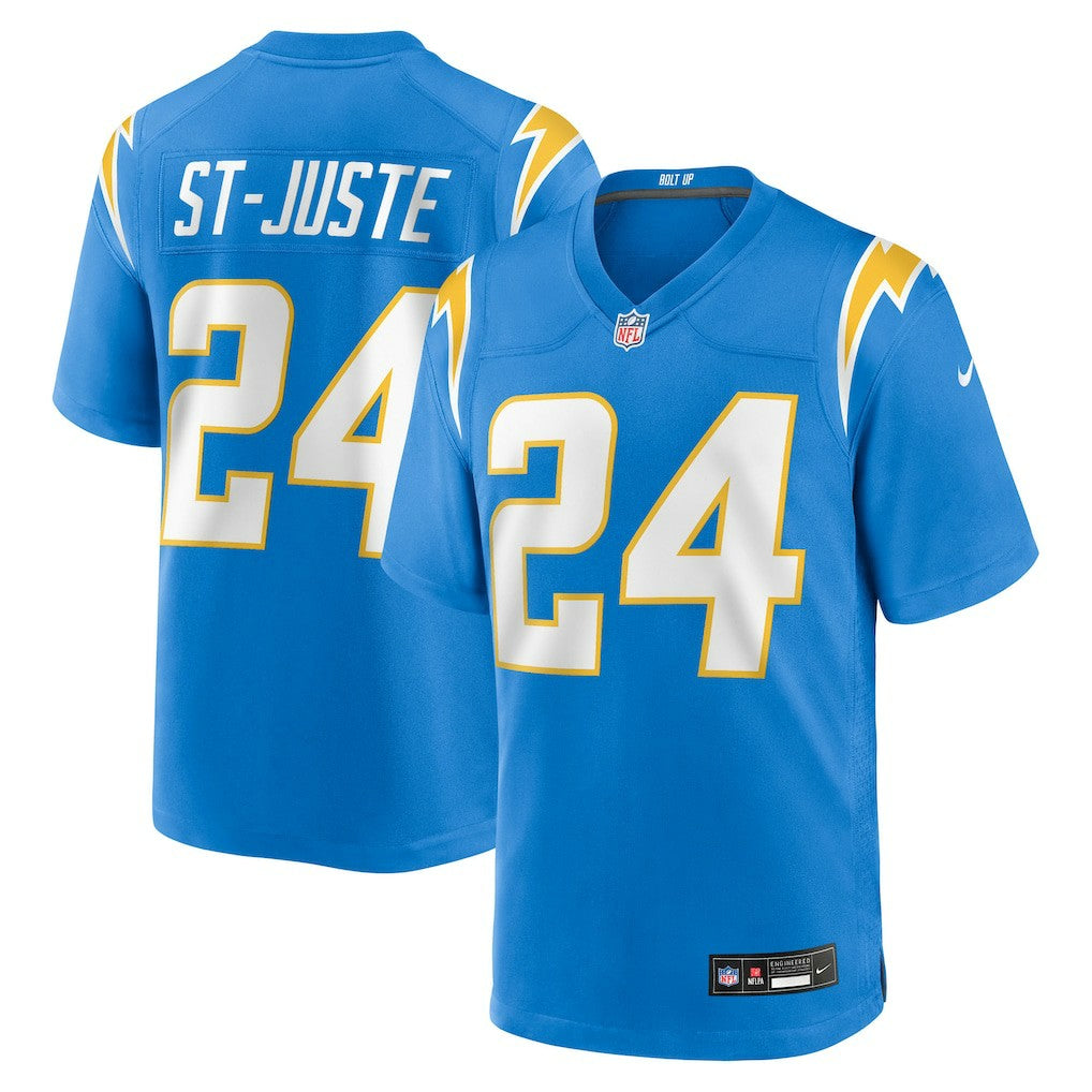 Benjamin St-Juste Los Angeles Chargers Team Game Jersey - Powder Blue for sale