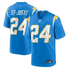 Benjamin St-Juste Los Angeles Chargers Team Game Jersey - Powder Blue for sale
